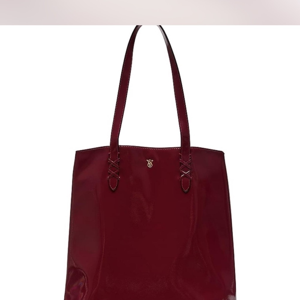 Victoria's Secret Deep Red Tote Bag